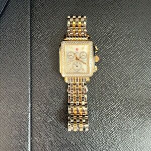 Michele Watch Deco Two-Tone 18k Gold Diamond Watch
Original price $ 2,995.00